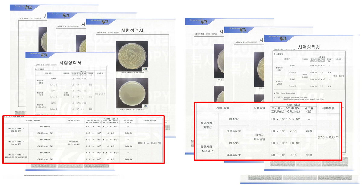 Antibacterial TEST (5s) 